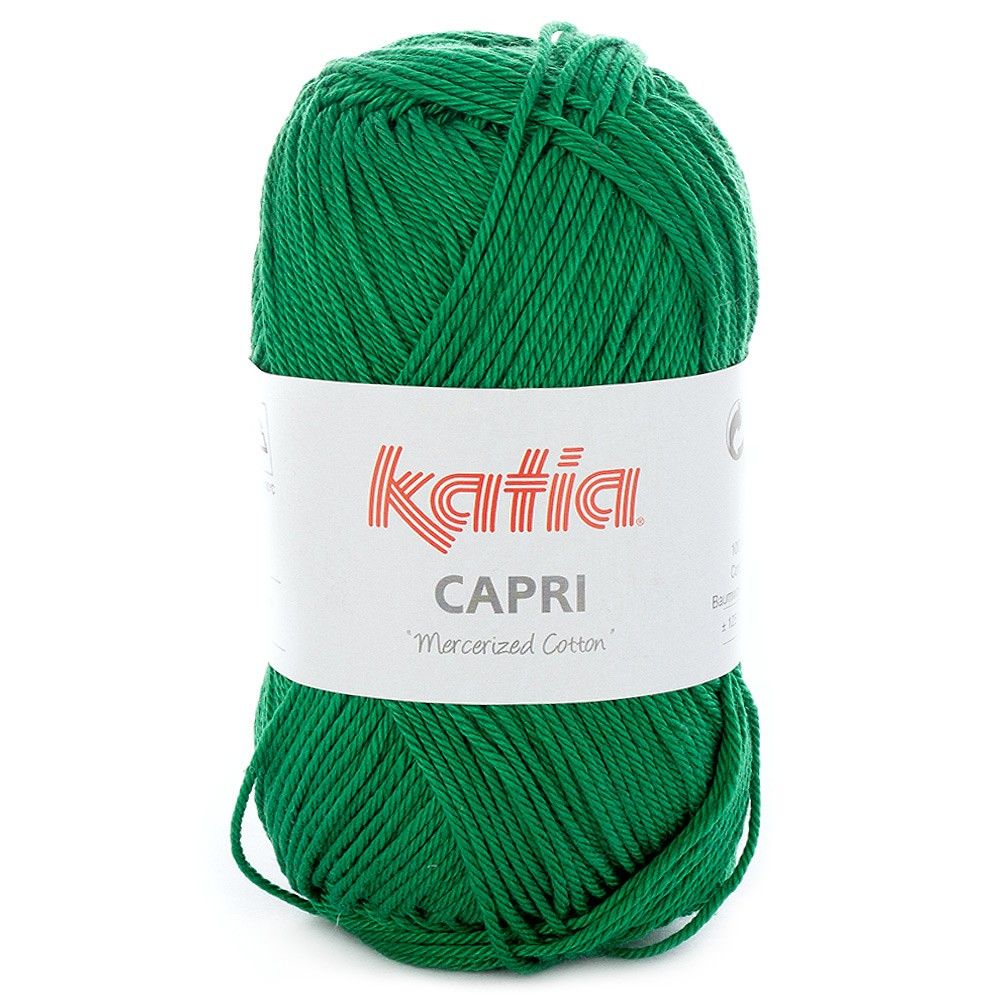 logo Rimpels Fractie KATIA Capri 82151 groen - Katoen Garen • Breiwebshop.nl