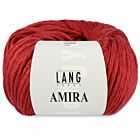 Lang Yarns Amira - 63 donkerrood - Katoen Garen