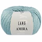 Lang Yarns Amira - 72 aquablauw - Katoen Garen