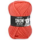 DROPS Snow Uni Colour - 111 koraal - Wol Garen