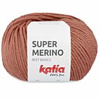 Katia Super Merino - 42 licht steenrood - Wol/Acryl Garen