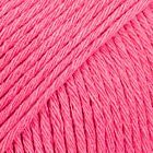 DROPS Cotton Light Uni Colour - 45 roze flamingo - Katoen/Polyester Garen