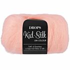DROPS Kid-Silk Uni Colour - 53 licht perzik - Mohair Garen