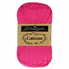Scheepjes Catona 50 gram - 604 neon roze - Katoen Garen