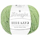 Scheepjes Terrazzo - 758 asparago - Gerecyclede Tweedwol