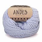 DROPS Andes Uni Colour - 8112 ijsblauw - Wol Garen