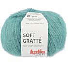 Katia Soft Gratté - 84 zeegroen - Mohair-Look Acryl Garen