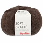 Katia Soft Gratté - 85 donkerbruin - Mohair-Look Acryl Garen