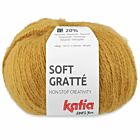 Katia Soft Gratté - 87 mosterdgeel - Mohair-Look Acryl Garen