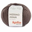 Katia Merino Aran - 94 aubergine - Merinogaren