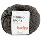 Katia Merino Sport - 64 donkerbruin - Wol Garen