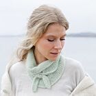 Patroon Gebreid Sjaaltje "Thought So" van Drops Alpaca wol en Kid-Silk garen