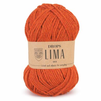 Drops Lima wol garens - mix / uni colour