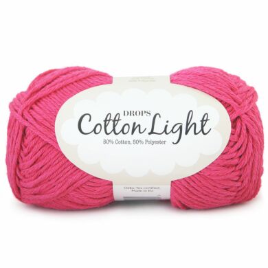 Drops Cotton Light katoengaren bol in uni colour kleur