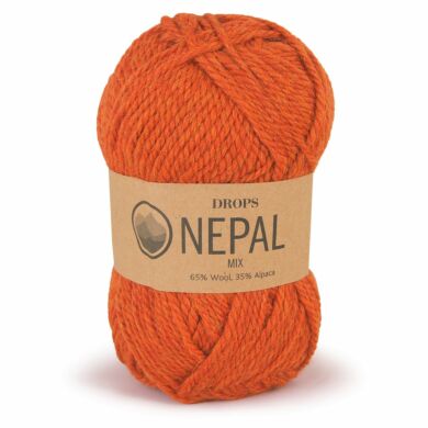 drops nepal wol garens - mix / uni colour