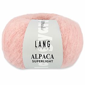 Lang Yarns Alpaca Superlight 19 poederroze - Wol Garen