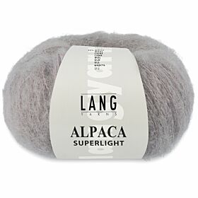 Lang Yarns Alpaca Superlight 24 grijs - Wol Garen