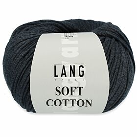 Lang Yarns Soft Cotton 25 nachtblauw - Katoen Garen