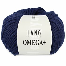 Lang Yarns Omega Plus 35 marineblauw - Acryl Garen