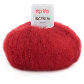 Katia Ingenua 04 rood - Mohair Garen