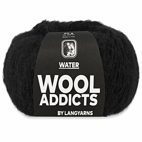 WoolAddicts Water 04 zwart - Alpacawol Garen