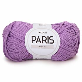 DROPS Paris Uni Colour - 05 lila / lichtpaars - Katoen Garen