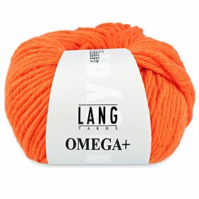 Lang Yarns Omega Plus 59 oranje - Acryl Garen