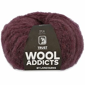 WoolAddicts Trust 64 aubergine - Wol Garen