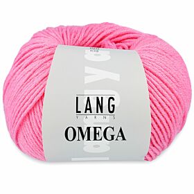 Lang Yarns Omega 65 roze - Acryl Garen