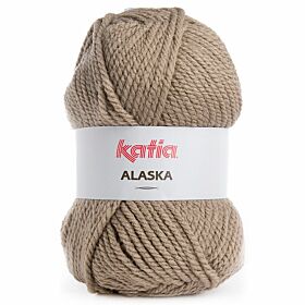 Katia Alaska 7 donkerbeige - Acryl Garen