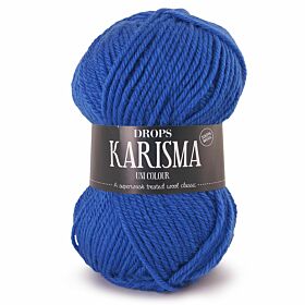 DROPS Karisma Uni Colour - 07 kobaltblauw - Wol & Garen