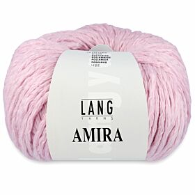 Lang Yarns Amira 09 roze - Katoen Garen