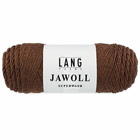 Lang Yarns Jawoll Superwash 95 bruin - Sokkenwol Garen