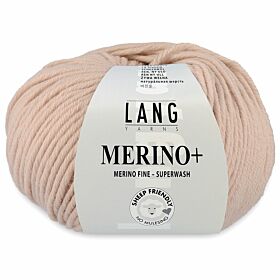 Lang Yarns Merino Plus 96 lichtbeige - Merinowol Garen