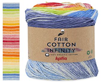 Katia Fair Cotton Infinity - 102 zomergloed - Biologisch Katoen 1