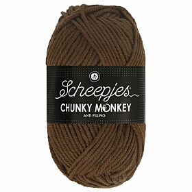 Scheepjes Chunky Monkey 1054 tawny / donkerbruin - Acryl Garen