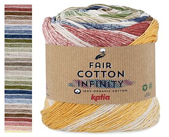 Katia Fair Cotton Infinity - 107 herfst - Biologisch Katoen 1