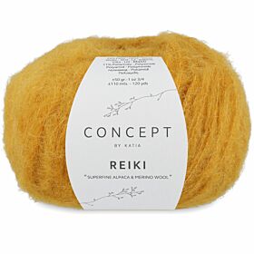 Katia Concept Reiki 107 okergeel - Alpaca Garen