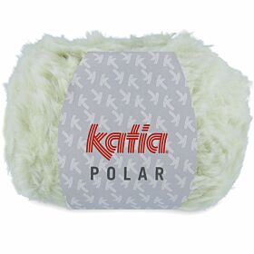 Katia Polar - 108 lichtgroen-wit - Polyester Garen