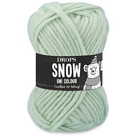 DROPS Snow Uni Colour - 108 pistache ijs - Wol Garen 1