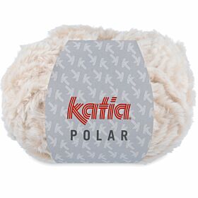 Katia Polar - 109 beige-wit - Polyester Garen