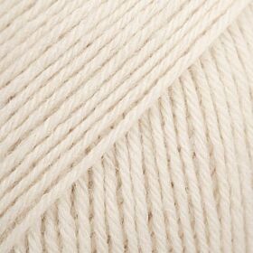 Drops Fabel 121 tarwe / lichtbeige (Uni Colour) - sokkenwol garen