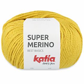 Katia Super Merino - 13 citroengeel - Wol/Acryl Garen