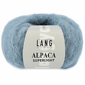 Lang Yarns Alpaca Superlight 133 licht jeansblauw - Wol Garen