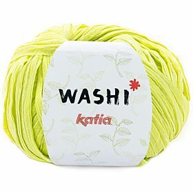 Katia Washi 137 licht pistache / pastelgroen - Lintgaren