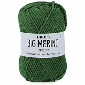 Drops Big Merino 14 bosgroen (Uni Colour) - Wol Garen