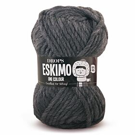 DROPS Snow / Eskimo Uni Colour - 14 donkergrijs - Wol & Garen
