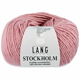 Lang Yarns Stockholm 148 oudroze - Wol/Acryl Garen