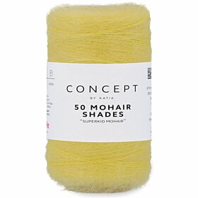 Katia Concept 50 Mohair Shades - 16 citroengeel - Mohair Garen