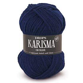 DROPS Karisma Uni Colour - 17 marineblauw - Wol & Garen